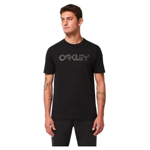 Oakley Mark II Tee 2.0 black/b1b camo hunter (93W) S - Outdoor & Funktionsshirts für Herren, stylisches Oakley B1B-Logo auf der Brust für einen legendären Look und ganztägigen Komfort.