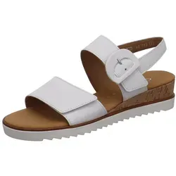 Gabor Damen Keilsandalen in Antikrosa in weiß von Gabor