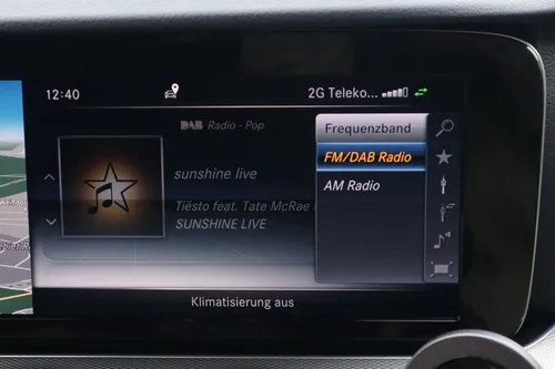 Original Kufatec Nachrüstung Radio DAB+ Code 537 für Mercedes E-Klasse A238 C238