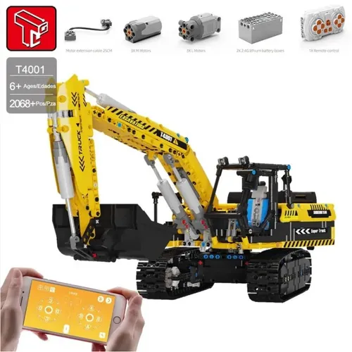 TaiGaoLe T4001 | RC Bagger Klemmbausteine Bauset 2.068 Teile NEU & OVP