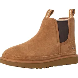 UGG Neumel Chelsea Stiefel Braun EU 44 - Wanderschuhe für Herren mit hochwertigem Wildleder und UGGplush™-Futter für Wärme und Komfort. Ideal für kühle Tage mit lässigem Stil und flexibler Treadlite-Sohle.