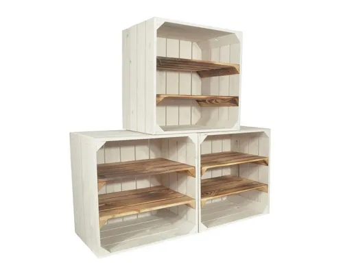 Weinregale Weiß von CHICCIE