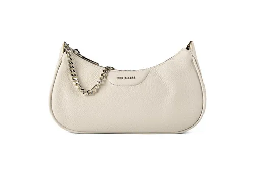 Ted Baker Essiy Schultertasche elfenbein 276870-ECRU-TB - Handtaschen aus feinem genarbtem Rindsleder in elegantem Elfenbein, ideal für stilbewusste Frauen.