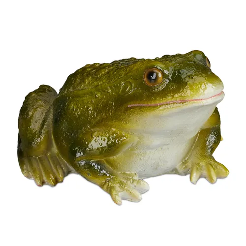 Gartenfigur frosch Gartenfrosch wetterfest leicht Deko Frosch Frosch Dekofigur