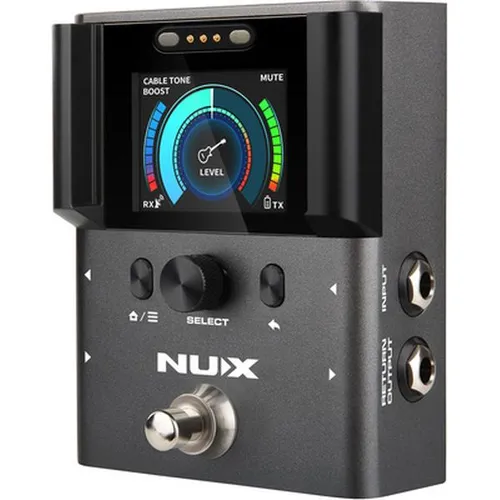 NUX SNU B8 Wireless-System für Gitarre & Bass | Kabellose Freiheit - Mikrofone: Tragbares Funksystem für Gitarre und Bass, bietet kabellose Freiheit und hohe Klangqualität.