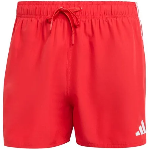 ADIDAS Herren Badeshorts 3-Streifen 3-Inch - Sportliche Badeshorts für Herren aus leichtem Material, das schnell trocknet. Der Mesh-Innenslip bietet zusätzlichen Komfort, ideal für Pool und Strand. Nachhaltig produziert aus recycelten Materialien.