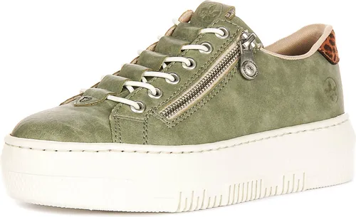 Rieker Damen Low-Top Sneaker M1952 in grün von Rieker