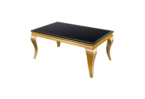 Riess-Ambiente Couchtisch MODERN BAROCK 100cm schwarz/gold von Riess-Ambiente