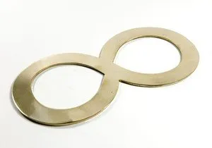 Meditations-Zubehr|OM Symbole - Liegende Acht 22 cm in gold von Welten der Mystik