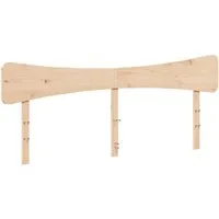 vidaXL Kopfteil 200 cm aus massivem Kiefernholz - Klassisches Bett-Headboard aus robustem Kiefernholz, ideal für stilvolle Schlafzimmer. Bietet ausgezeichnete Unterstützung beim Lesen oder Fernsehen.