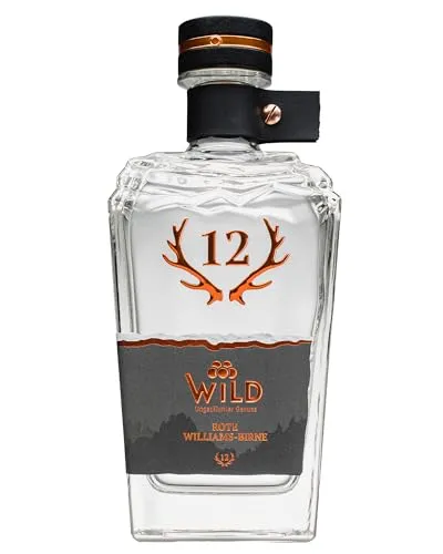 Brennerei Wild, Rote Williams-Birne, Fruchtig-frisch, 42% Vol., Intensives Birnenaroma, Dezente Zitrone-Ingwernote, Premium Qualität, Made in Germany