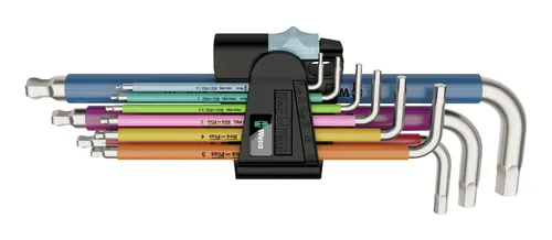 Wera Sechskantschlüssel 3950 9 HexPlus Multicolour von Wera