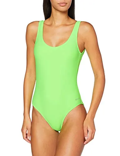 BECO Damen Schwimmanzug Basic, grün, Größe 44 - Bademode im Beach Babe Suite Style, komplett gefütterter Badeanzug für perfekten Halt und Beweglichkeit, ideal für Strand und Schwimmbad.