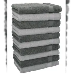 Betz 10 Stück Seiftücher Premium 100% Baumwolle - Waschlappen & Waschhandschuhe, extrem saugstark und langlebig, ideal für vielseitige Anwendungen im Bad oder Friseursalon.