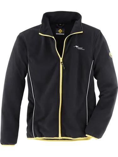 ROADSIGN australia Fleecejacke Fleecejacke schwarz/gelb