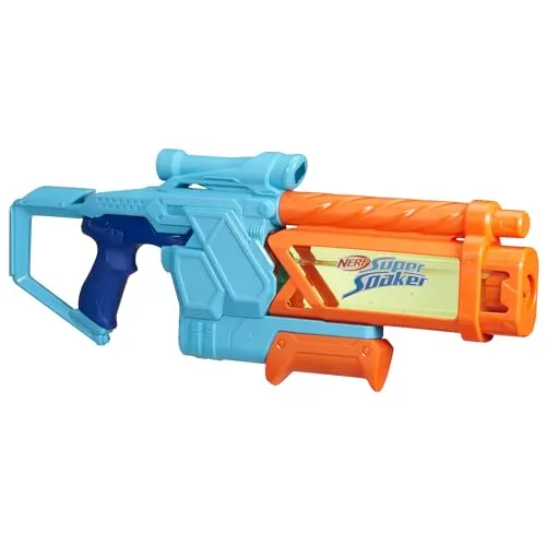 Nerf Super Soaker Mega Dunk-Fill Wasserblaster, extra großer Tank mit 1050 ml Füllvermögen, einfach zu befüllen, Outdoorspielzeug für Jungen und Mädchen ab 6 Jahren, Sonstige