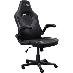 Trust Gaming-Stuhl GXT703 Riye schwarz - Gaming-Zubehör, höhenverstellbar und ergonomisch gestaltet für optimalen Komfort während langer Spielsessions, bis 140 kg belastbar.