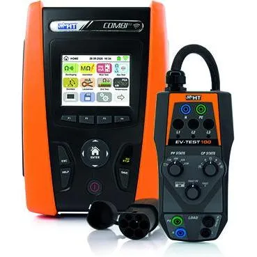 HT Instruments Volle Ladung Installationstester-Set kalibriert (ISO) VDE-Norm 0413