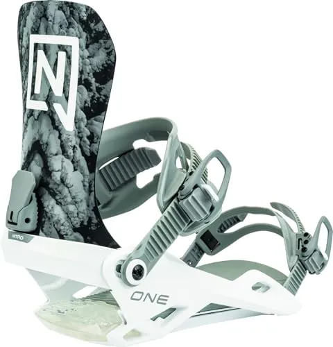 Nitro Herren One Snowboardbindung, Snowtree, M