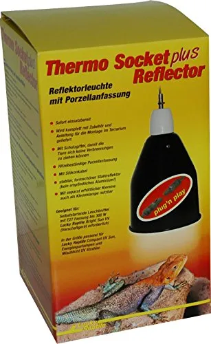 Lucky Reptile HTR-2 Thermo Socket plus Reflector groß von Lucky Reptile
