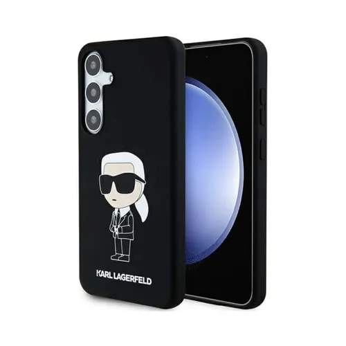 Karl Lagerfeld Silikon Ikonik Case, Schwarz – Galaxy S24+