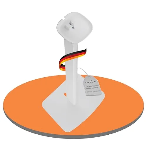PureMounts®, Lautsprecher-Halterung, Standfuß höhenverstellbar für Sonos One, One SL & Play:1, weiß