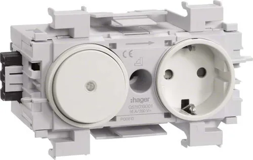 Tehalit GS11019001 Steckdose und Schalter von Tehalit Steckdose Abdeckung