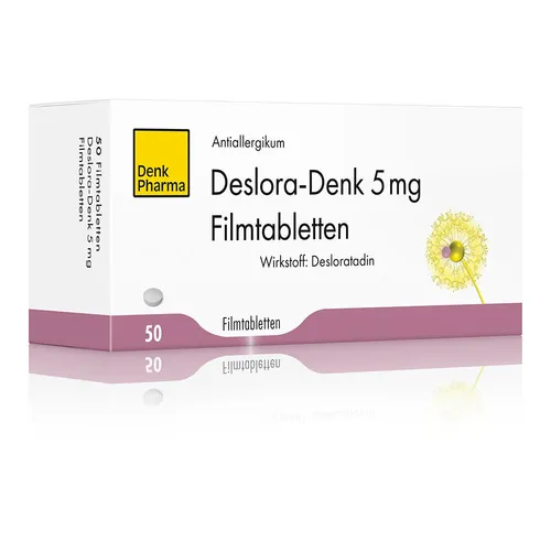 Deslora-denk 5 mg Filmtabletten 50 St von Denk Pharma