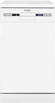 Exquisit GSP9309-030E Standgeschirrspüler - Unterbaufähiger Geschirrspüler mit 9 Maßgedecken, 7 Programmen und energieeffizientem Ecoprogramm für glänzendes Geschirr und einfache Handhabung.