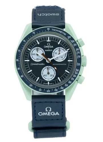 Omega x Swatch Mission to Earth in grün von Swatch