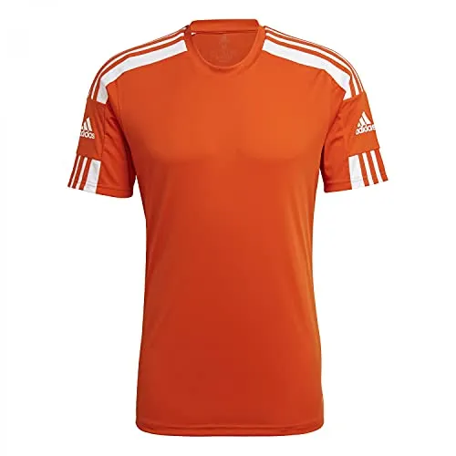adidas Herren Squadra 21 Jersey, Team Orange / White, S