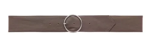 Tamaris Ledergürtel Essential Classics (1-St) - Gürtel, 50 mm breit mit eleganter Dornschließe in Silber, perfekt für Freizeit-Outfits und verleiht einen femininen, modischen Look.