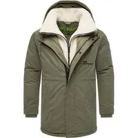 Produktbild STONE HARBOUR Herren Lange Winterjacke Navroos XX Dusty Olive