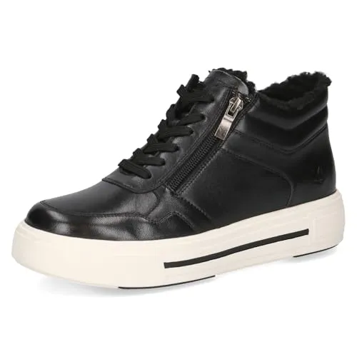 Caprice Stiefelette aus Leder - Wanderschuhe mit hochwertigem Nappaleder, ideal für kühle Tage dank warmem Textilfutter und praktischen Reißverschlüssen für einfachen Einstieg.