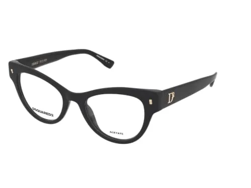 DSquared Unisex D2 0070 Sonnenbrille, 807/19 Black, 49 von Dsquared2