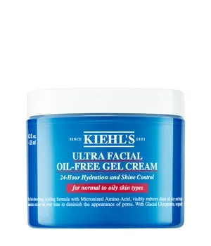 Kiehl's Ultra Facial Oil-Free Gel Cream 125 ml - Tagespflege für fettige und normale Haut, zieht schnell ein und sorgt 24 Stunden für einen mattierten Teint ohne Glanz.
