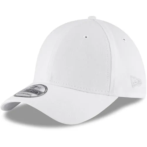 New Era 39Thirty Stretch Cap in weiß von New Era