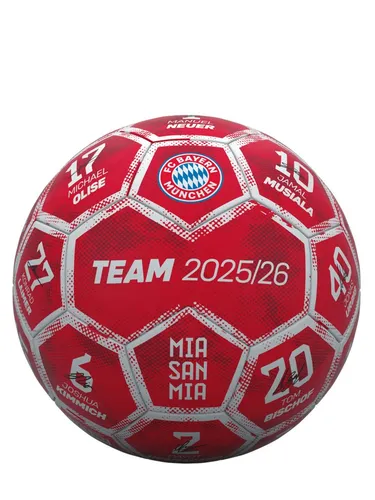 FC Bayern München Fußball FC Bayern München I Fußball Größe 5 I Signature 2025-26