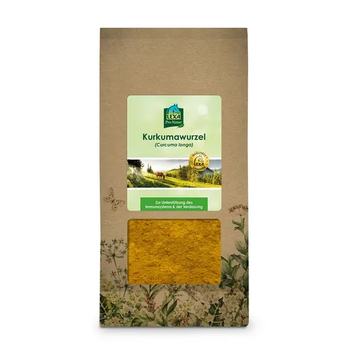 LEXA Pferdefutter Kurkumawurzel