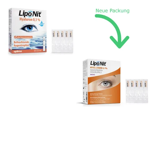 Lipo Nit Augentropfen Hyaluron 0,1% mono (124,58 EUR / 100 ml)