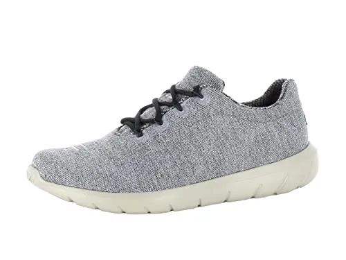 Uyn MAN Living Cloud Shoes light grey melange (G347) 47 - Freizeitschuhe & Sneaker für Herren, atmungsaktiv und extrem bequem dank Merinowolle und innovativem AIR DUAL SYSTEM für optimalen Komfort den ganzen Tag.