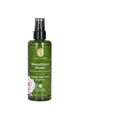 Primavera Rosenblüten Wasser Bio - Gesichtswasser für harmonisierende Pflege - Gesichtsreiniger mit bio Rosenblütenwasser, beruhigend und erfrischend für alle Hauttypen. Ideal für aromatherapeutische Anwendungen und besondere Lebenssituationen.