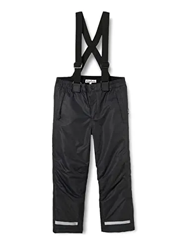 Playshoes Unisex Kinder Skihose, Snowboardhose, Schneehose 431302, Schwarz,128