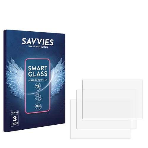 3x Savvies Schutzglas für Prusa MK4S Panzer Folie Glas klar