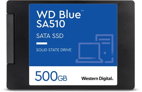 SSD 500GB WD Blue 2,5 (6,4cm) SATAIIIIII intern