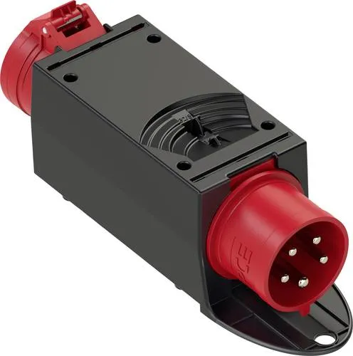 PCE 9436422 CEE Adapter 32 A - Sonstige Kabel & Adapter, mobiler Kunststoffverteiler mit CEE-Steckdosen für sichere Stromversorgung und zusätzlichen FI-Schutz.