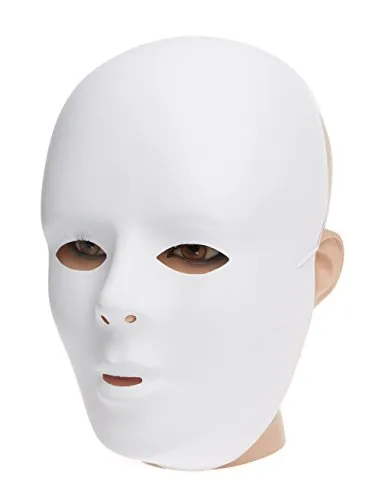 Festartikel Müller Maske männliches Gesicht in weiß zu Karneval Fasching Halloween
