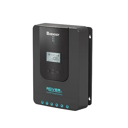 RENOGY 20A MPPT Solar Laderegler mit LCD Display - Solarladeregler für 12V/24V Systeme, ideal für Camping und Heim. Flexibles Design mit MPPT-Technologie für optimale Energieausnutzung.