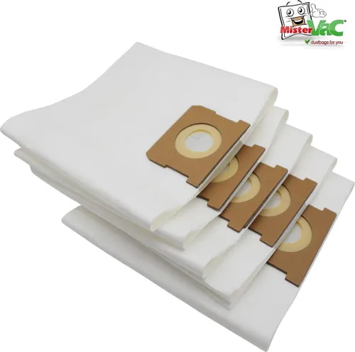 MisterVac Staubsaugerbeutel 20 Stück kompatibel mit Vacmaster VBVB1223PF
