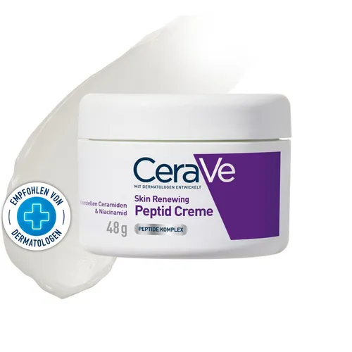 CeraVe Skin Renewing Peptid Creme – Aufpolsternde Anti-Aging-Creme